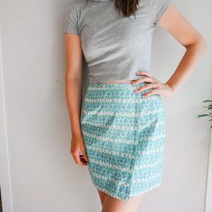 Vintage floral skort